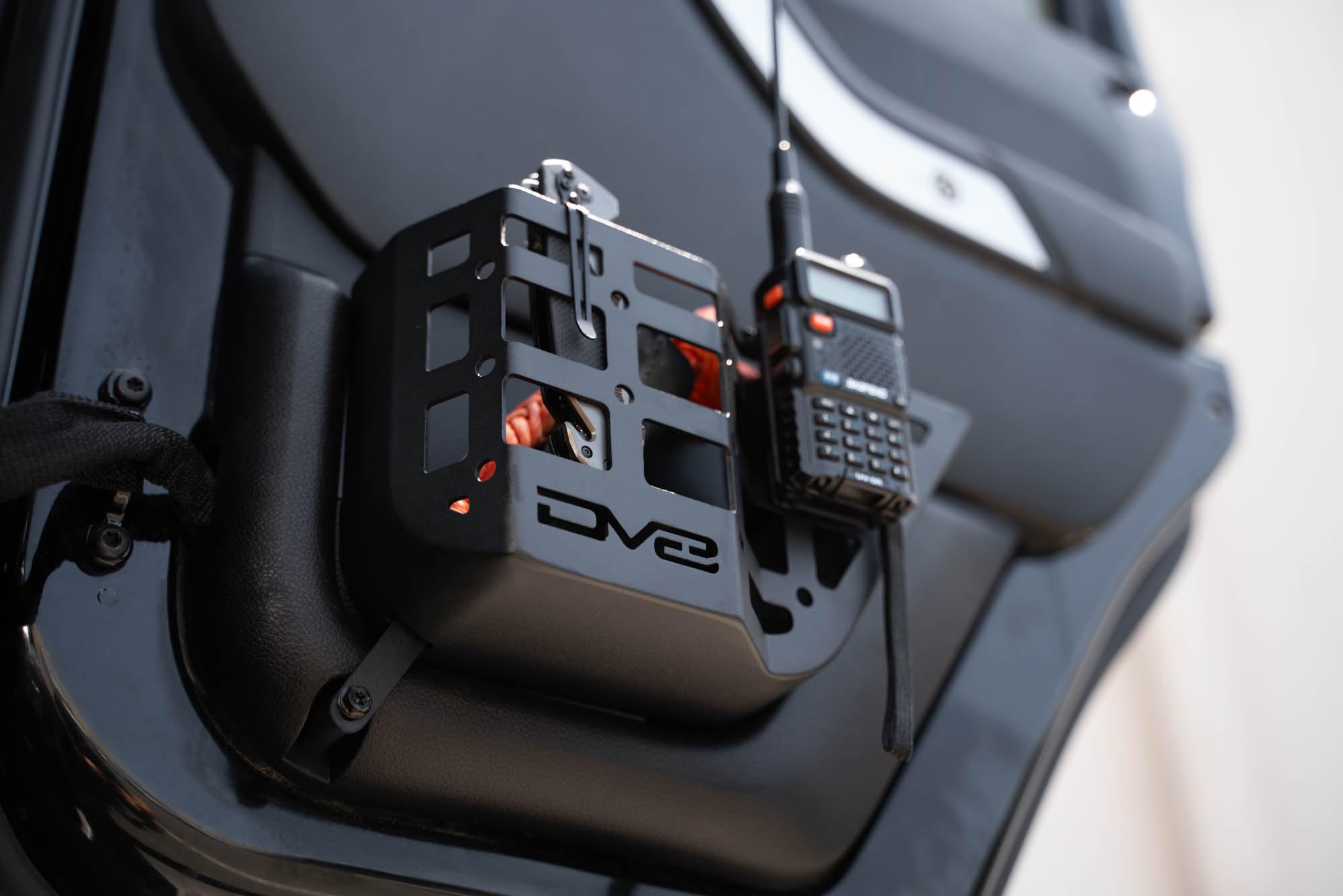 Rear Door Pocket Molle Panels DV8 Offroad for 2011-2018 Jeep Wrangler JK | Replaces The Weak Factory Netting | Molle Panel Design for Multiple Mounting Solutions | Sold as a Pair