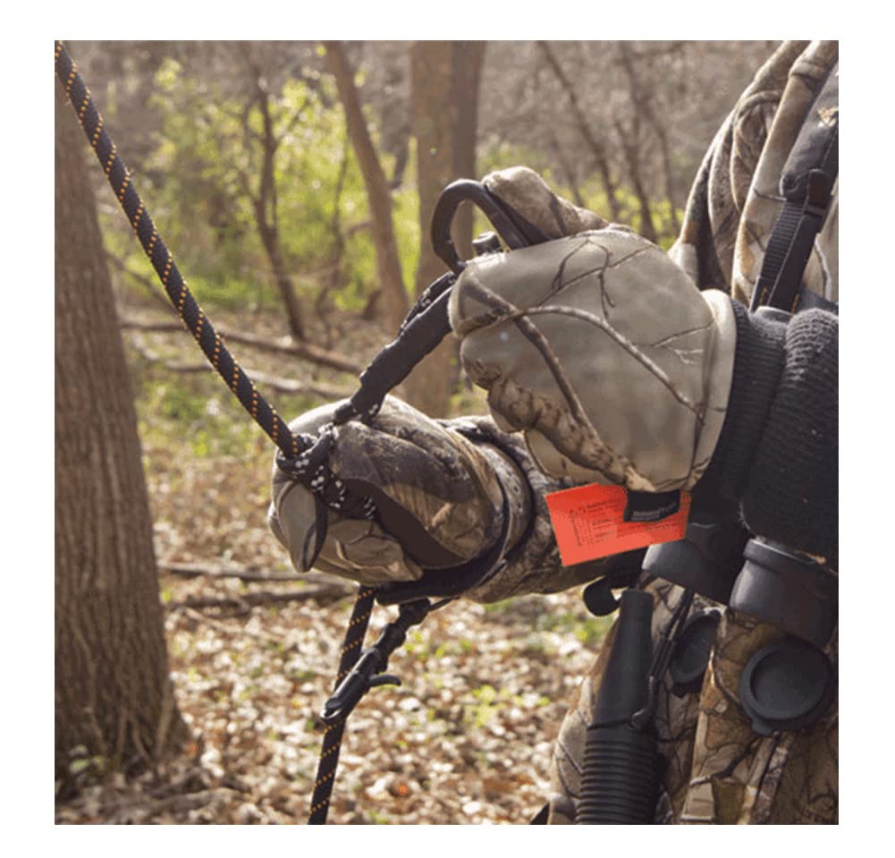Muddy 30' Safe-Line Durable Nylon Outdoor Hunting & Treestand Safe System for Tree Climbing - Single Pack