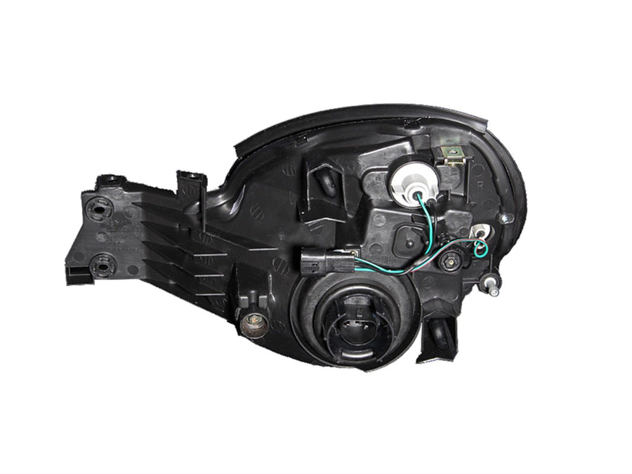 Subaru Impreza Anzo USA 121121 Crystal Black Headlight Assembly - (Sold in Pairs)