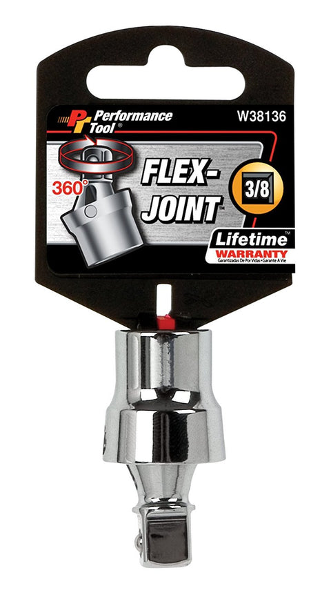 Performance Tool 3/8-Inch Drive Flex Universal Joint Performance Tool W38136