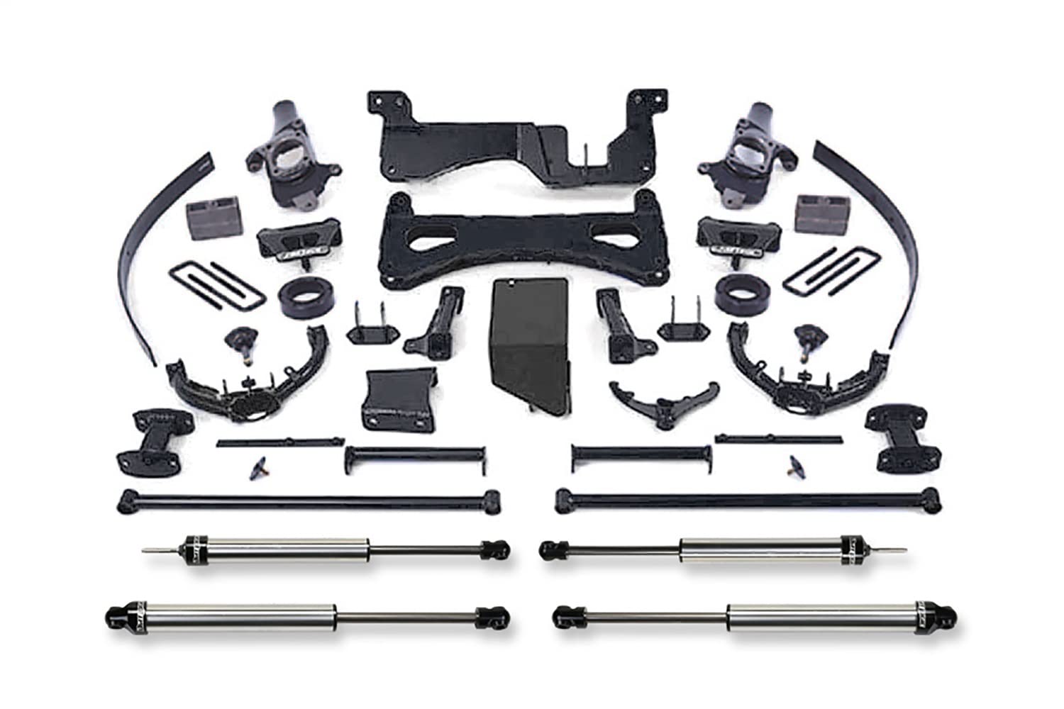 Fabtech K1030DL Lift Performance System w/Shock w/DLSS Shocks 8 in. Lift