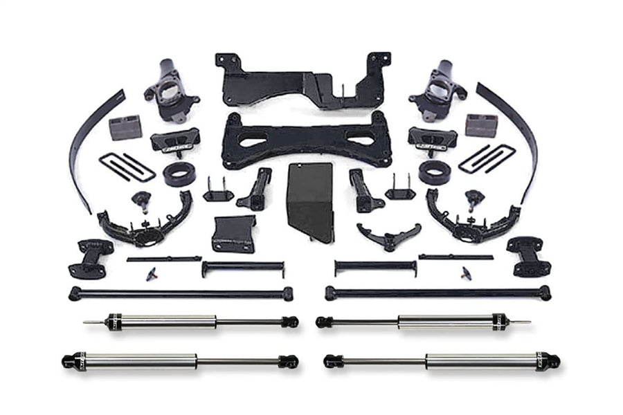 Fabtech K1030DL Lift Performance System w/Shock w/DLSS Shocks 8 in. Lift