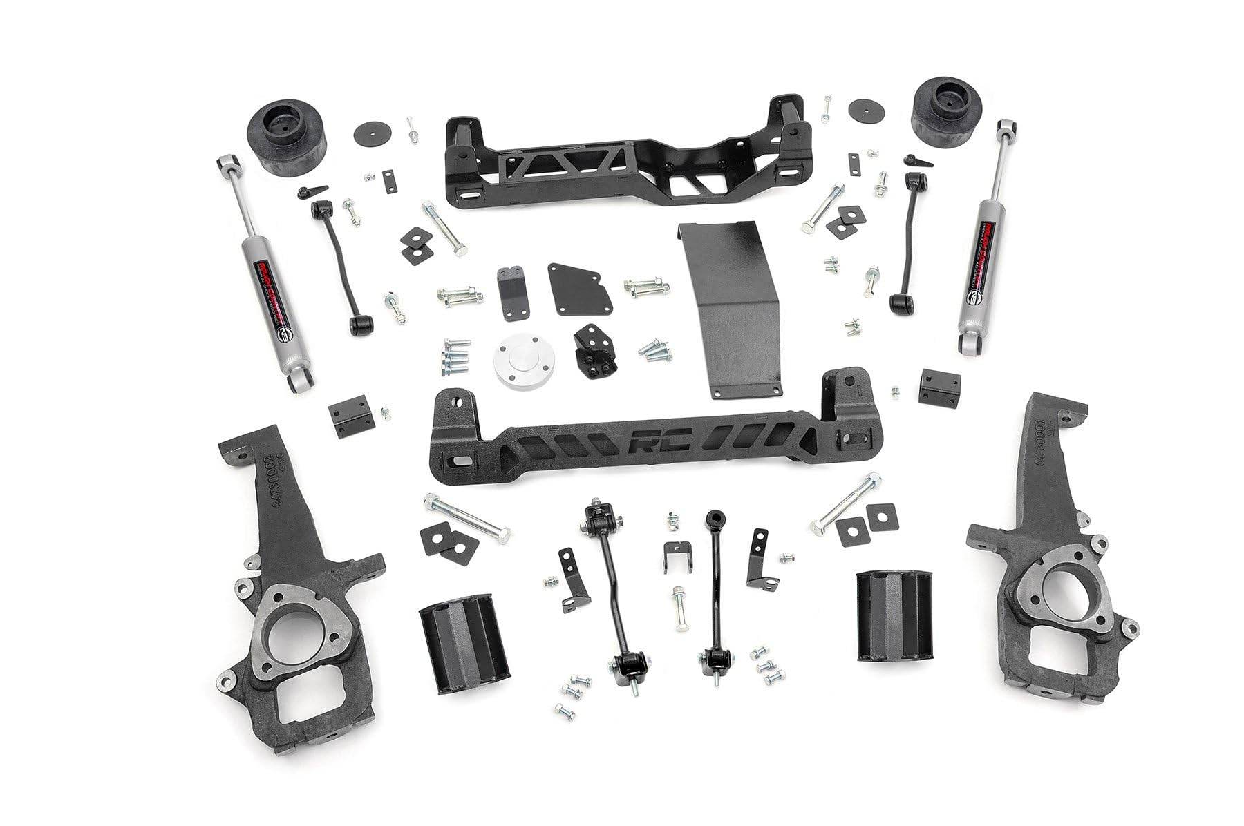 4" Lift Kit Rough Country w/N3 Shocks for 2012-2018 Ram 1500 4WD - 33331