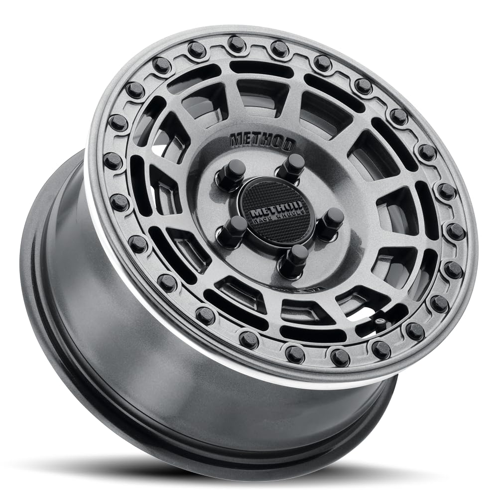 Method Race Wheel 15x10" UTV Beadlock 5x4.5, 25mm offset 6.25" Backspace, MR415510121264B
