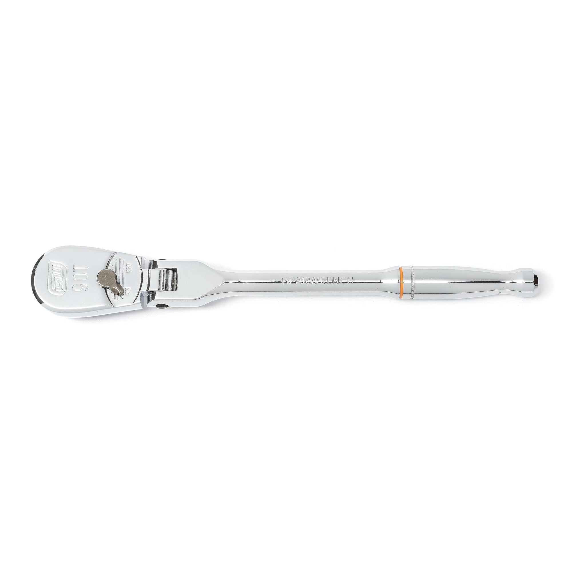 1/4" Drive GEARWRENCH Full Polish Flex Teardrop Ratchet, 90 Tooth - 81012T