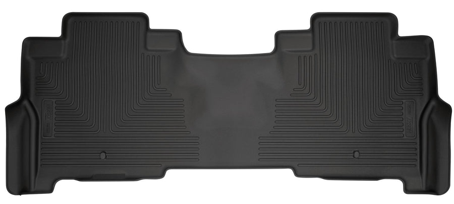 Weatherbeater Husky Liners Floor Mats | Fits 2018-2024 Ford Expedition | 2nd Row, 1-pc Black - 14341