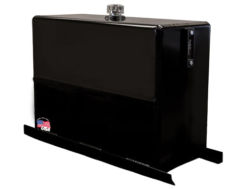 50 Gallon Buyers Products Upright Steel Hydraulic Reservoir, Included Temperature Sight Gauge And Mounting Hardware