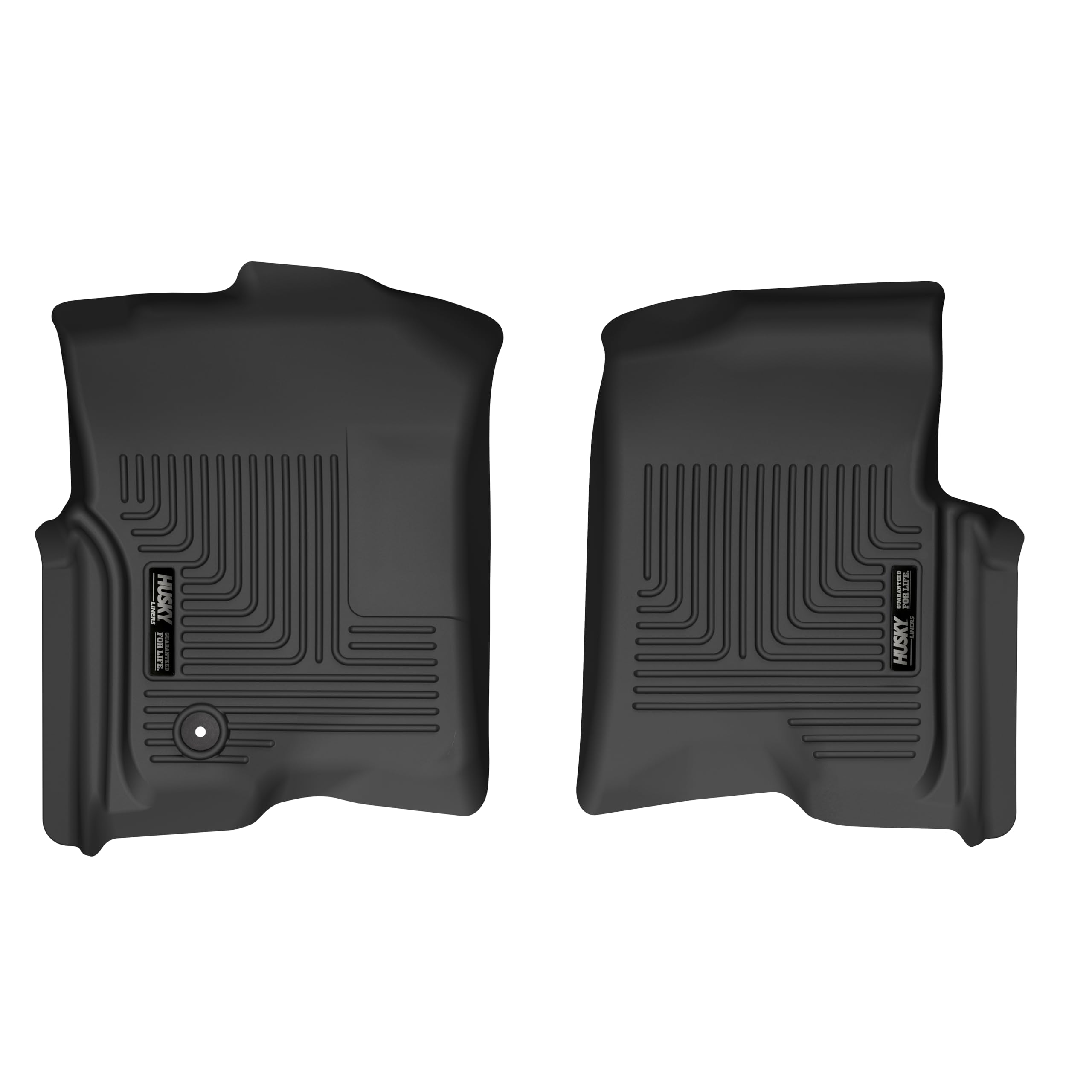 Husky Liners Floor Mats X-act Contour | Fits 2004-2008 Ford F-150 SuperCrew Cab; 2006-2008 Lincoln Mark LT | 2nd Row, 1-pc Black - 51801