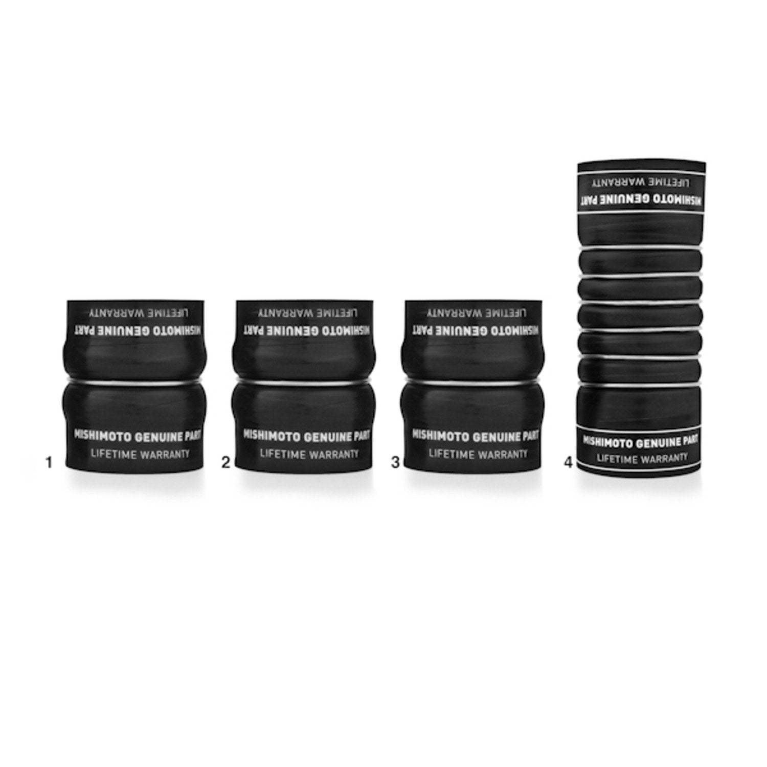 Mishimoto Factory-Fit MMBK-RAM-03BK Boot Kit, Compatible with Dodge Ram Cummins 5.9L, 2003-2007, Black