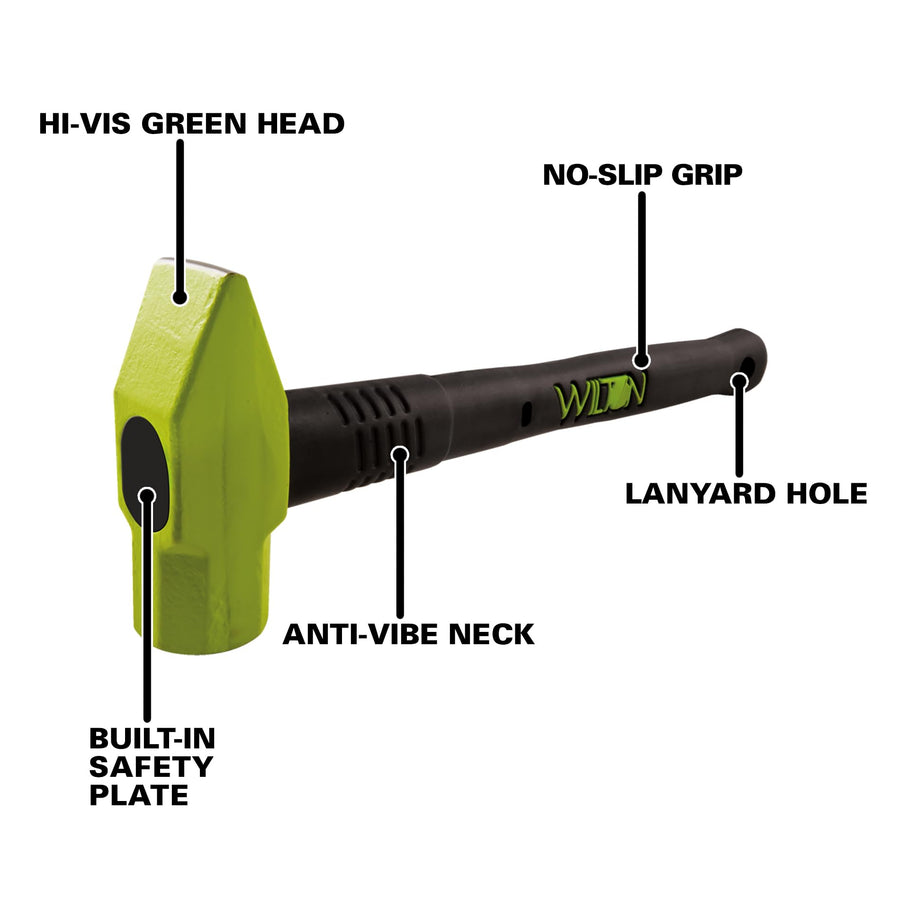 B.A.S.H Wilton 16" Cross Pein Hammer, 3 Lb Head (30316)