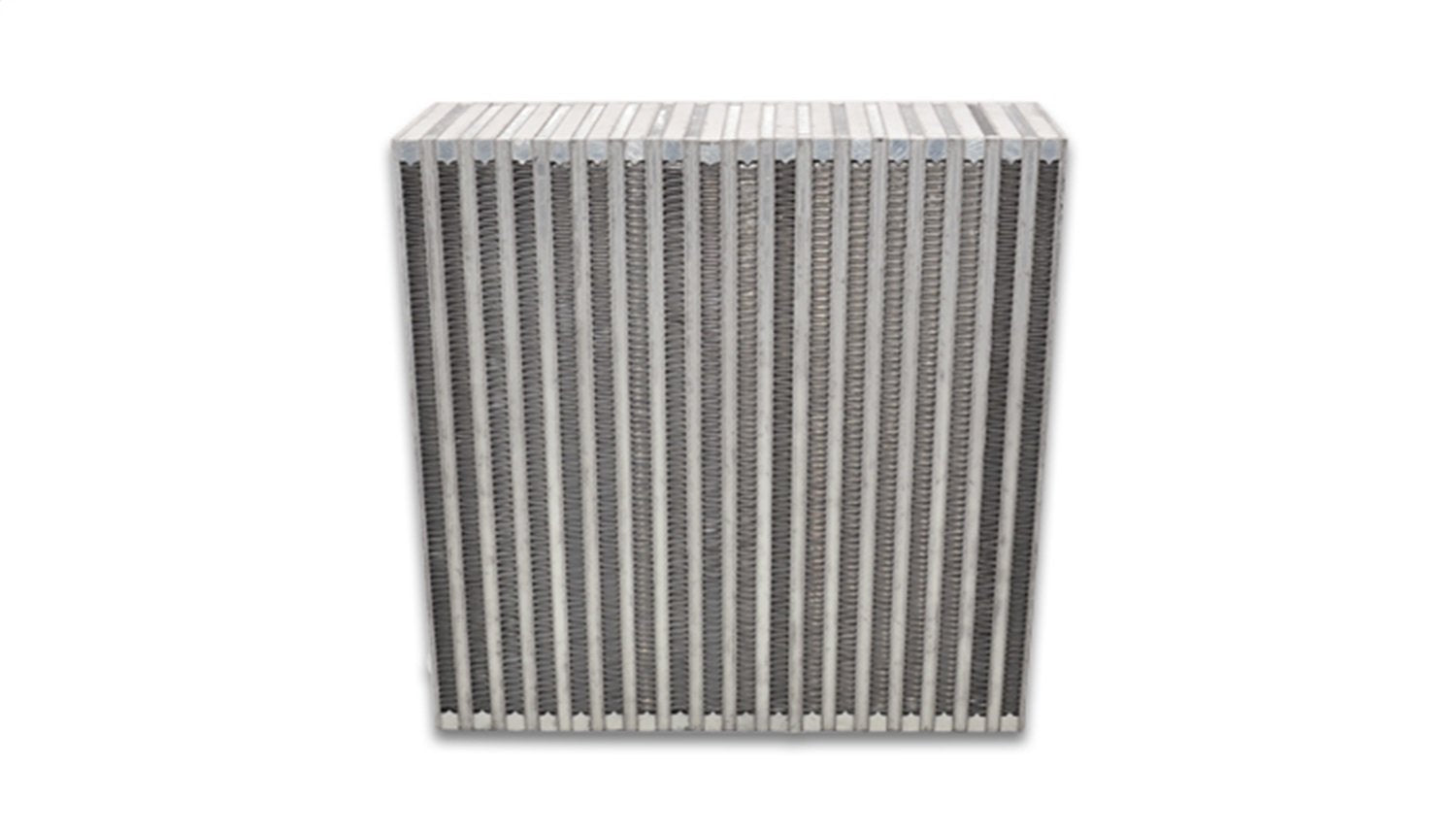 Vibrant Performance 12850 Power Intercooler, Air-to-Air, Core Only, Vertical Flow, 12.00 in. Wide x 12.00 in. High x 3.50 in. Thick, Bar and Plate Construction, Universal Fit, Aluminum, Each