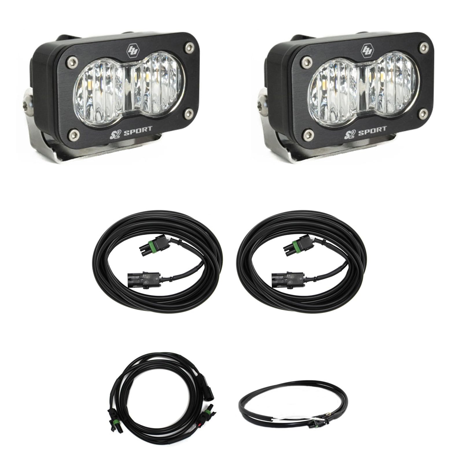 Baja Designs S2 Reverse Light Kit Sport LED for Ford Super Duty Truck 23-On with Upfitter Harness