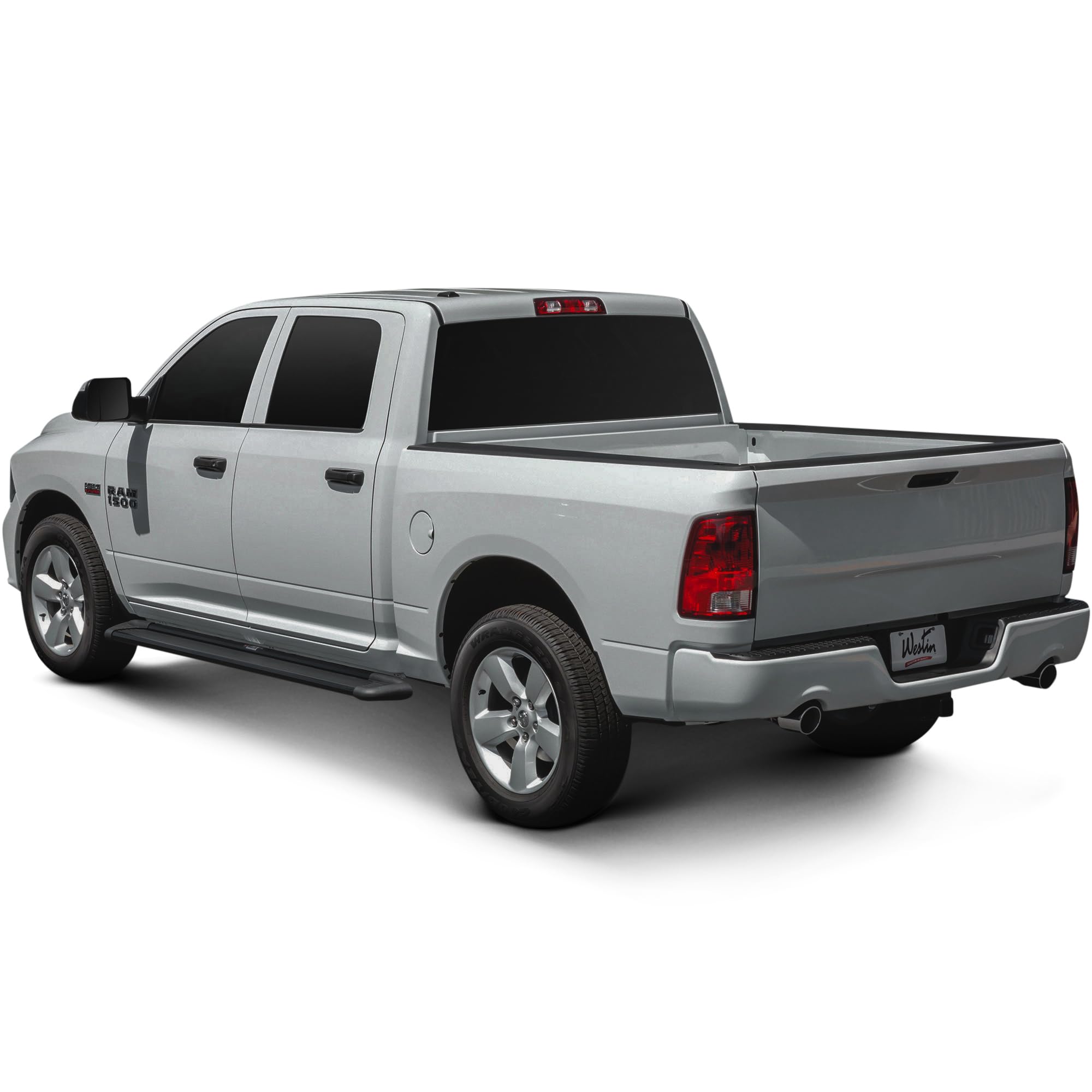 Sure-Grip Westin 27-6155 Running Boards Aluminum Black Pair 85 in. (Required Mounting Kit Sold Separately)