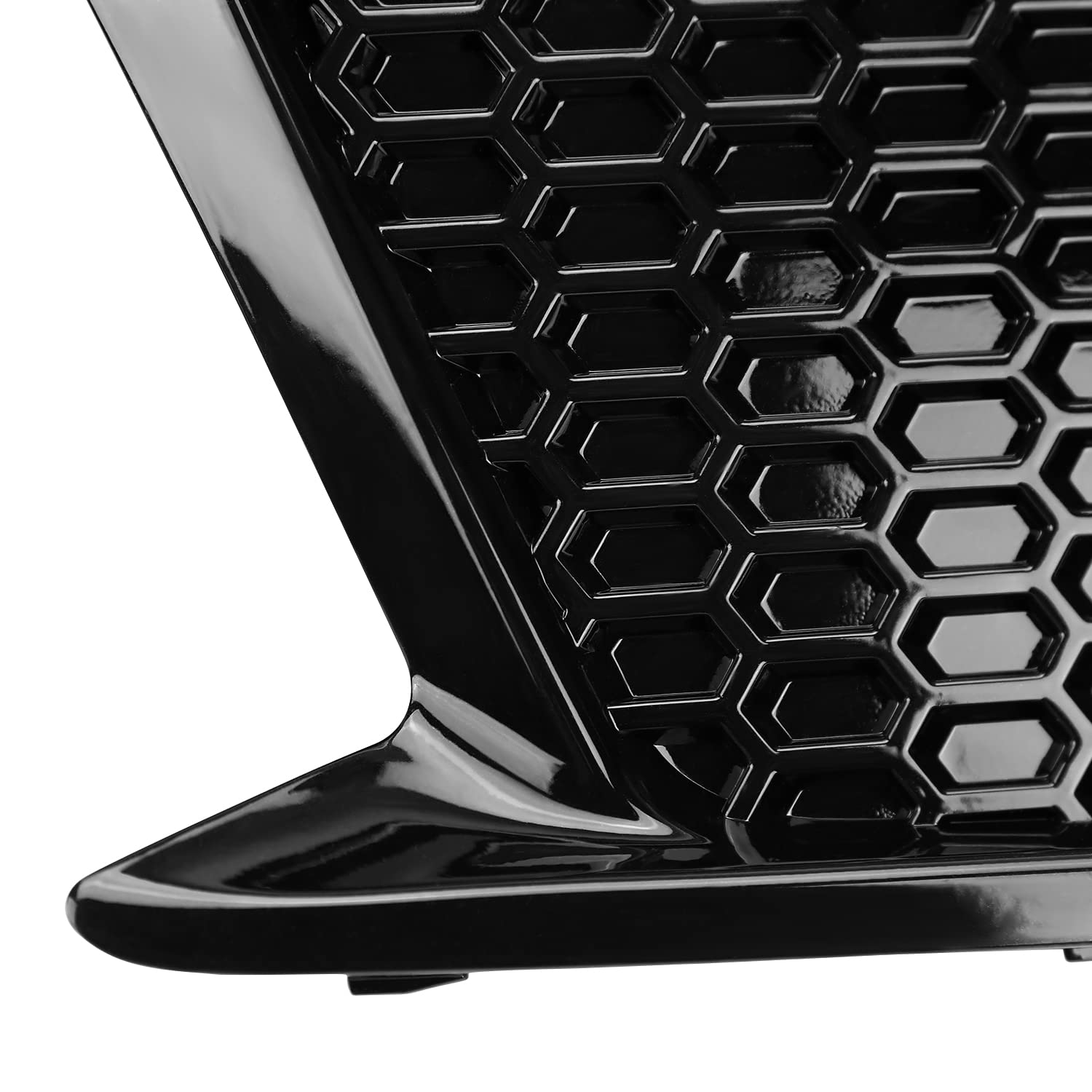 Switchback Sequential LED DRL Fog Light Mesh Cover Spec-D Tuning Compatible with Subaru WRX STI 2018-2021