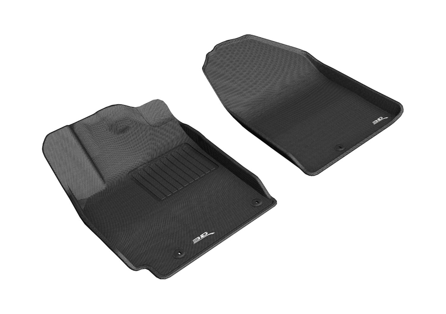 2019-2020 Hyundai Veloster 3D MAXpider Kagu 1st Row Floormat - Black (L1HY08911509)