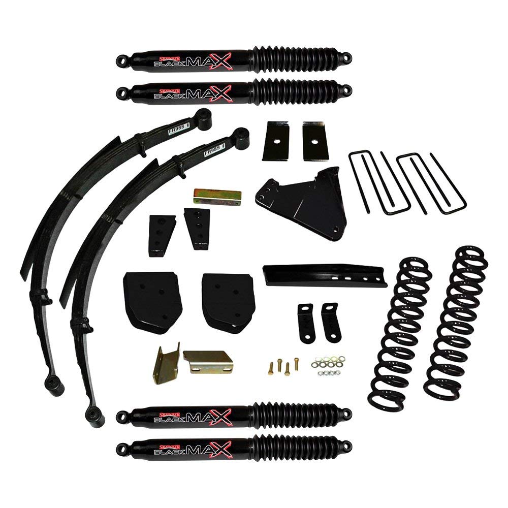 Suspension Lift Kit F11401KS-B Skyjacker w/Shock Black MAX Shocks 4 in. Lift