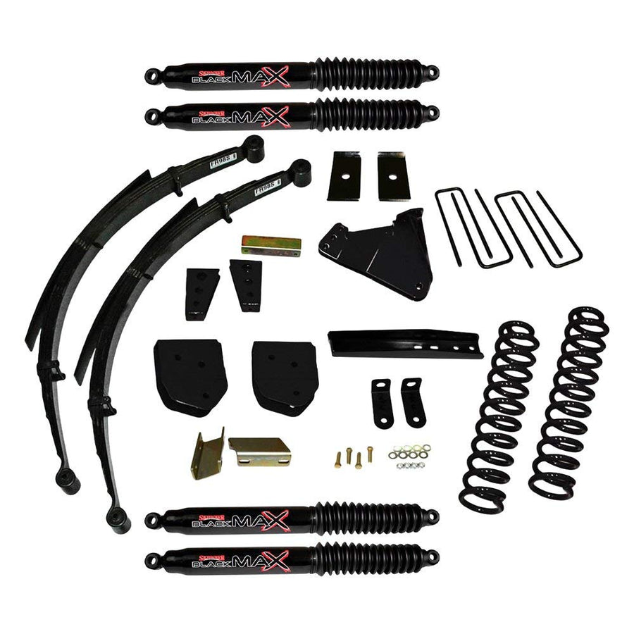 Suspension Lift Kit F11401KS-B Skyjacker w/Shock Black MAX Shocks 4 in. Lift