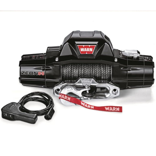ZEON Warn 8-S Winch with Synthetic Rope - 8000 lb. Capacity