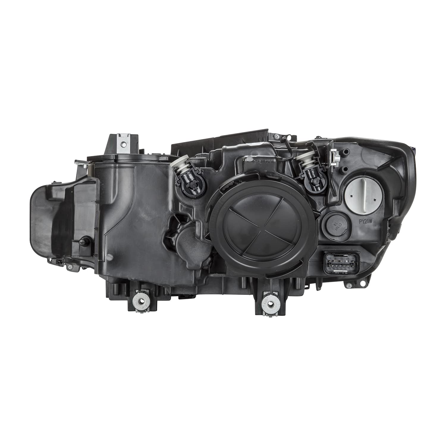 Right TYC Headlight Assembly Compatible with 2012-2015 BMW 3 Series