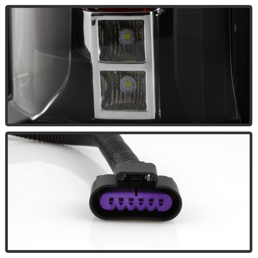 Tail Lights Xtune (ALT-JH-CAESC07-2IN1LED-BK) (Akkon)