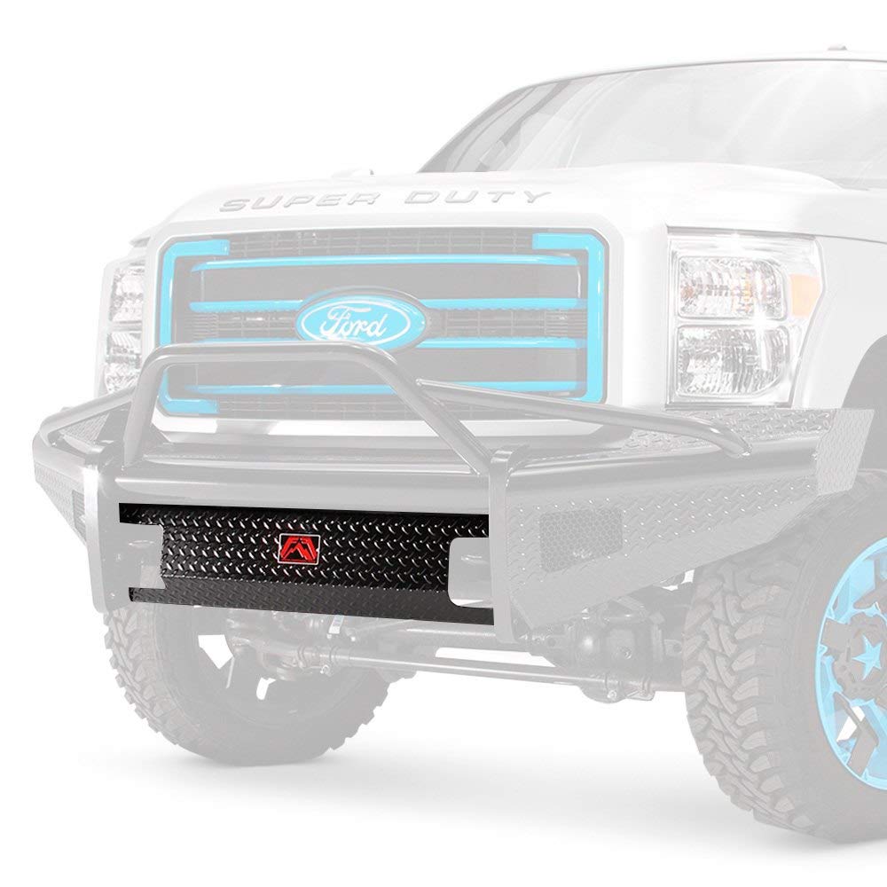Black Fab Fours 202601 Metal Piece for Bumper