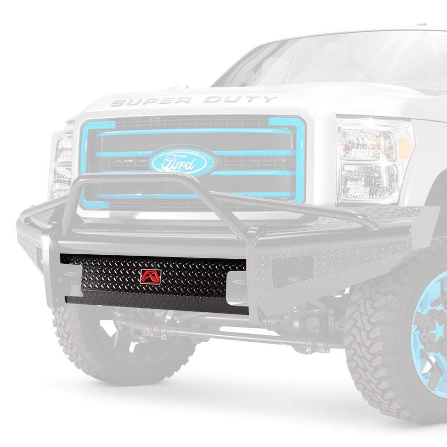 Black Fab Fours 202601 Metal Piece for Bumper