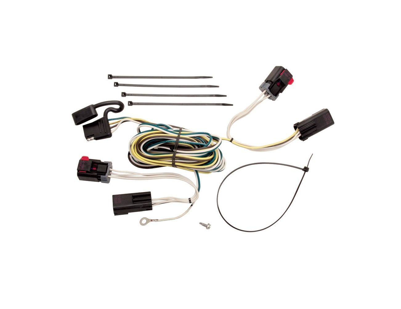 TEKONSHA T-One® 118300 T-Connector Harness, 4-Way Flat, Compatable with 2004-2007 Chrysler Town & Country, 2004-2007 Dodge Caravan, 2004-2007 Dodge Grand Caravan