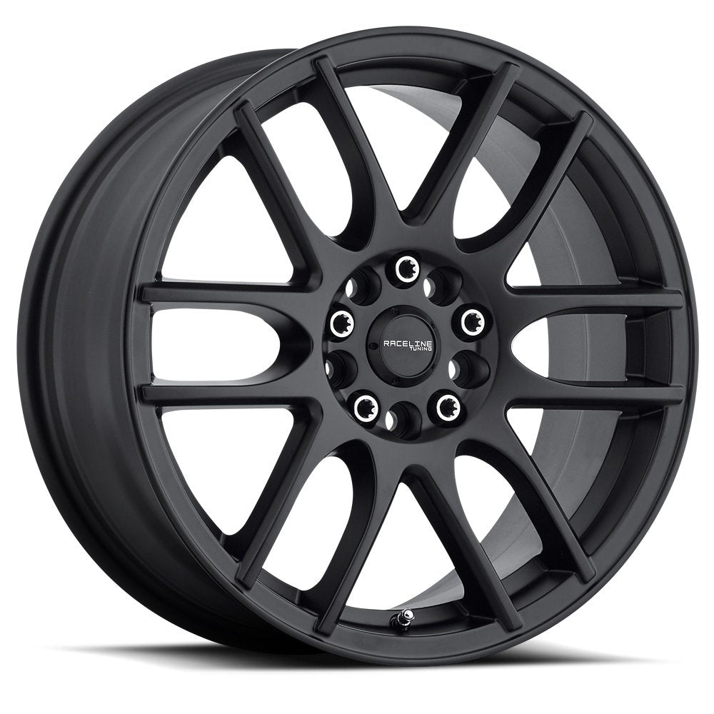 141B Raceline Mystique Black 16x7 5x112/5x120 40 P/N: 141B-67091+40