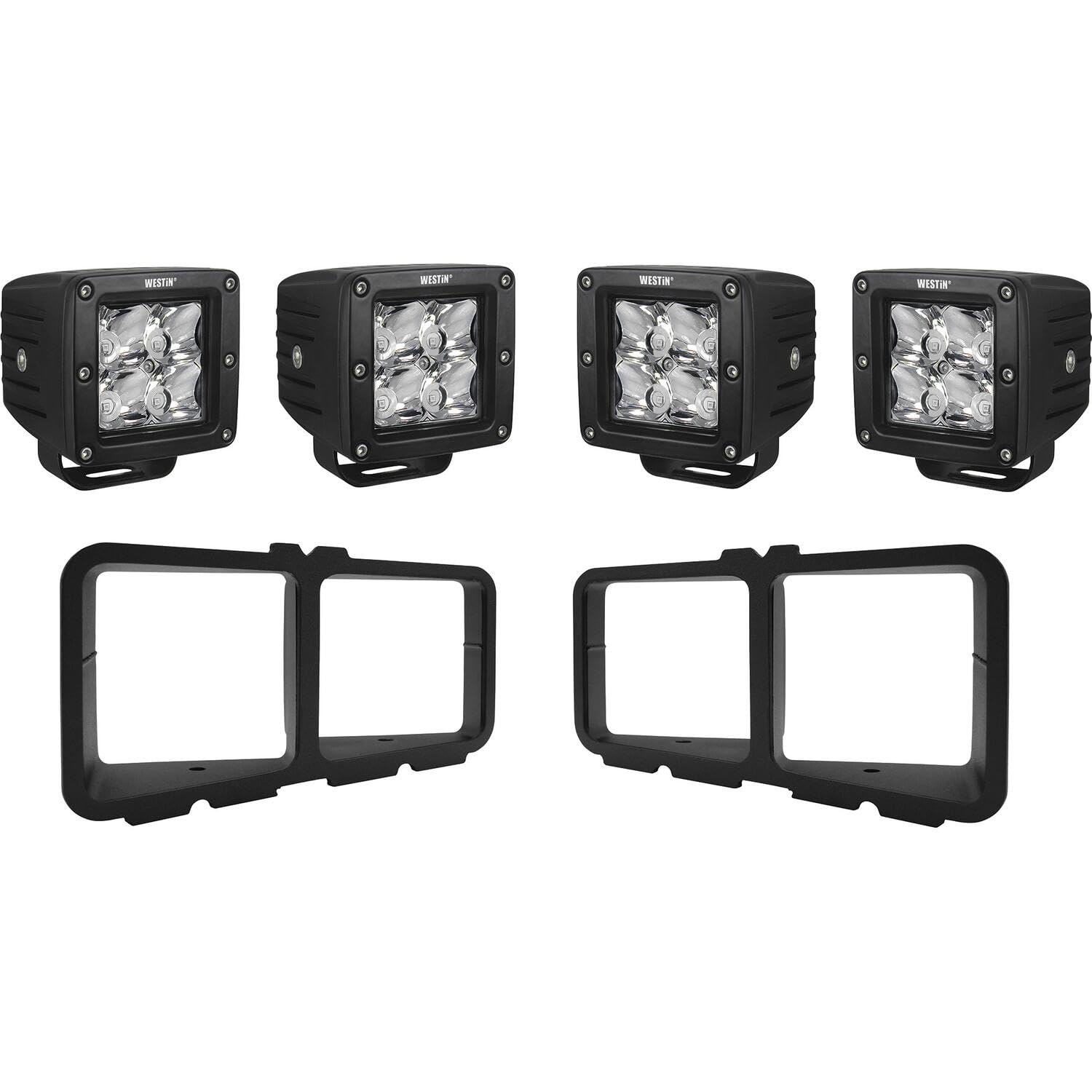 58-9915 Westin Outlaw/Pro-Mod Bumper Light Kit Square LED Light