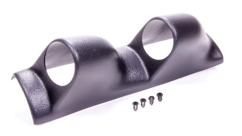 Auto Meter Gauge Works Dual Pod, Black 10402