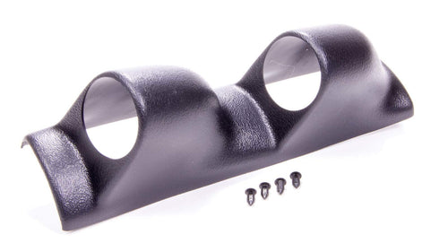 Auto Meter Gauge Works Dual Pod, Black 10402