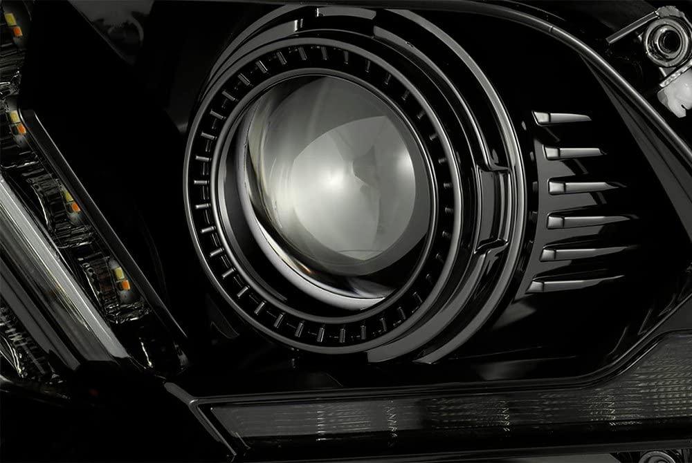 880118 AlphaRex USA LUXX Series LED Projector Headlights fits Ford Mustang