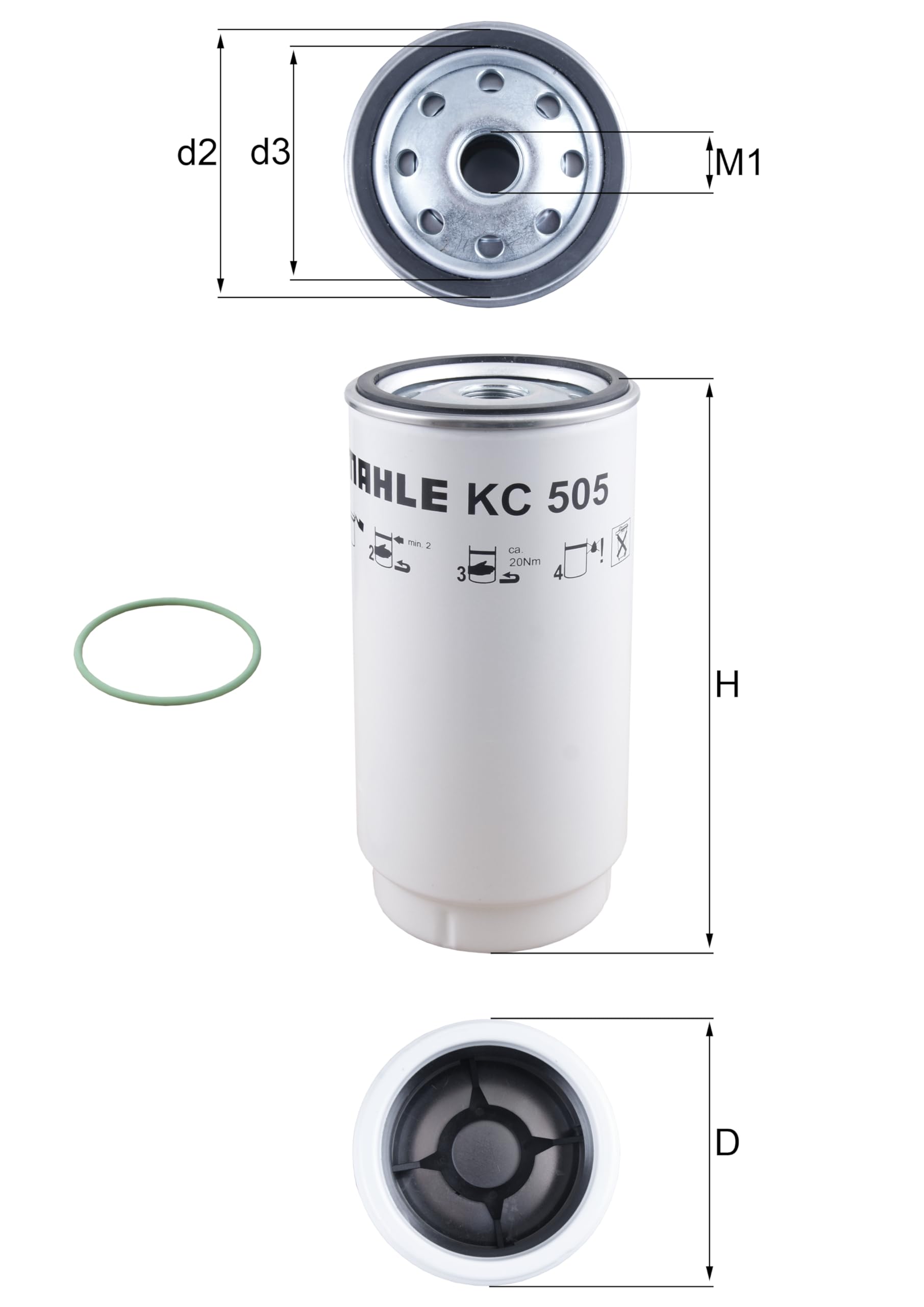 Injection System MAHLE Original KC 505D