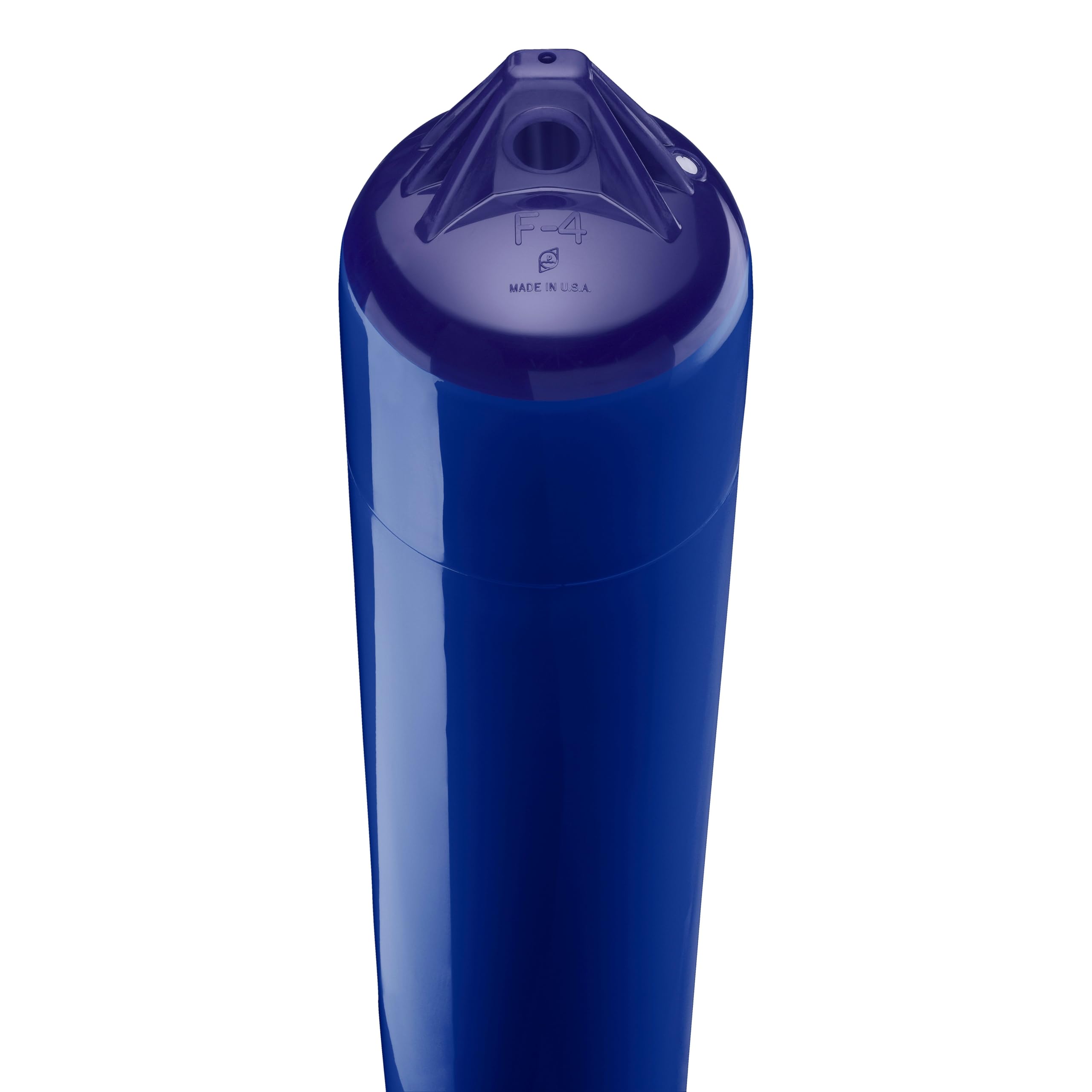 F-4 Standard Blue Ropehold Polyform Boat Fender - Cobalt Blue