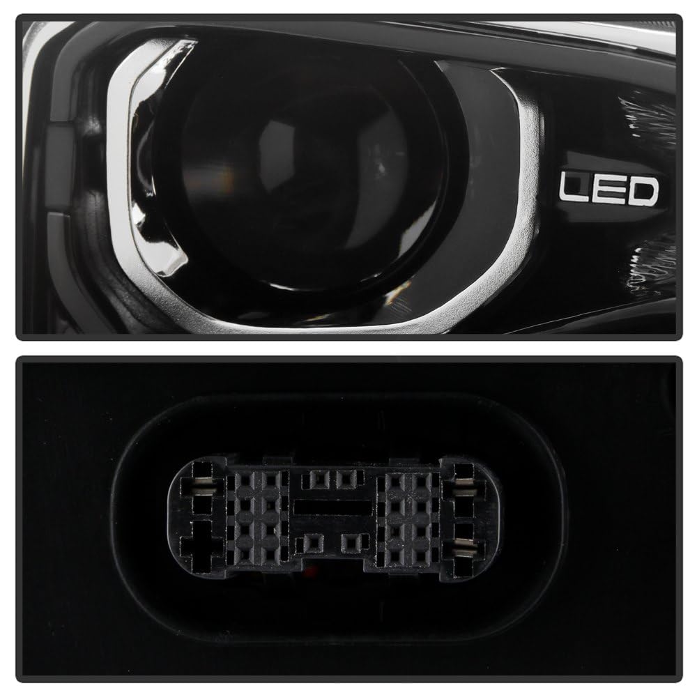 GMC Terrain 18-21 Spyder (POE) Full LED Projector Headlight - Signal-7444NA(Included) - OE Right