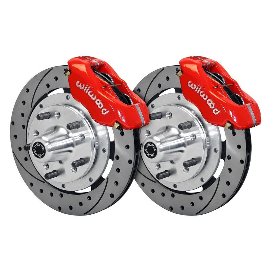 Red FDLI Front Kit,11.75", Drilled
