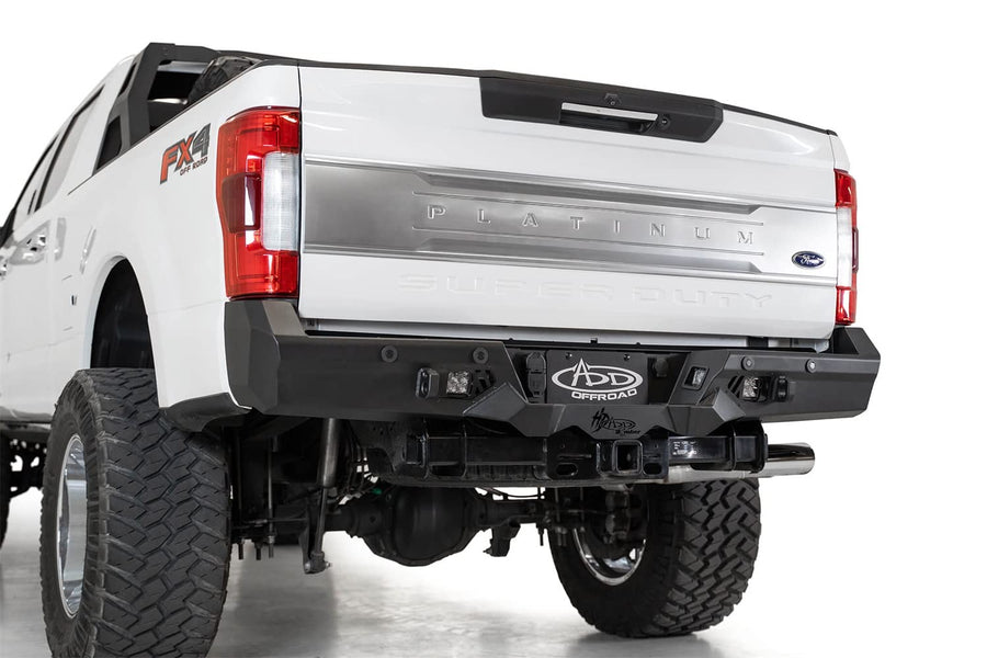 Rear Replacement Bumper Addictive Desert Designs R160051280103 fits Ford F-250 Super Duty