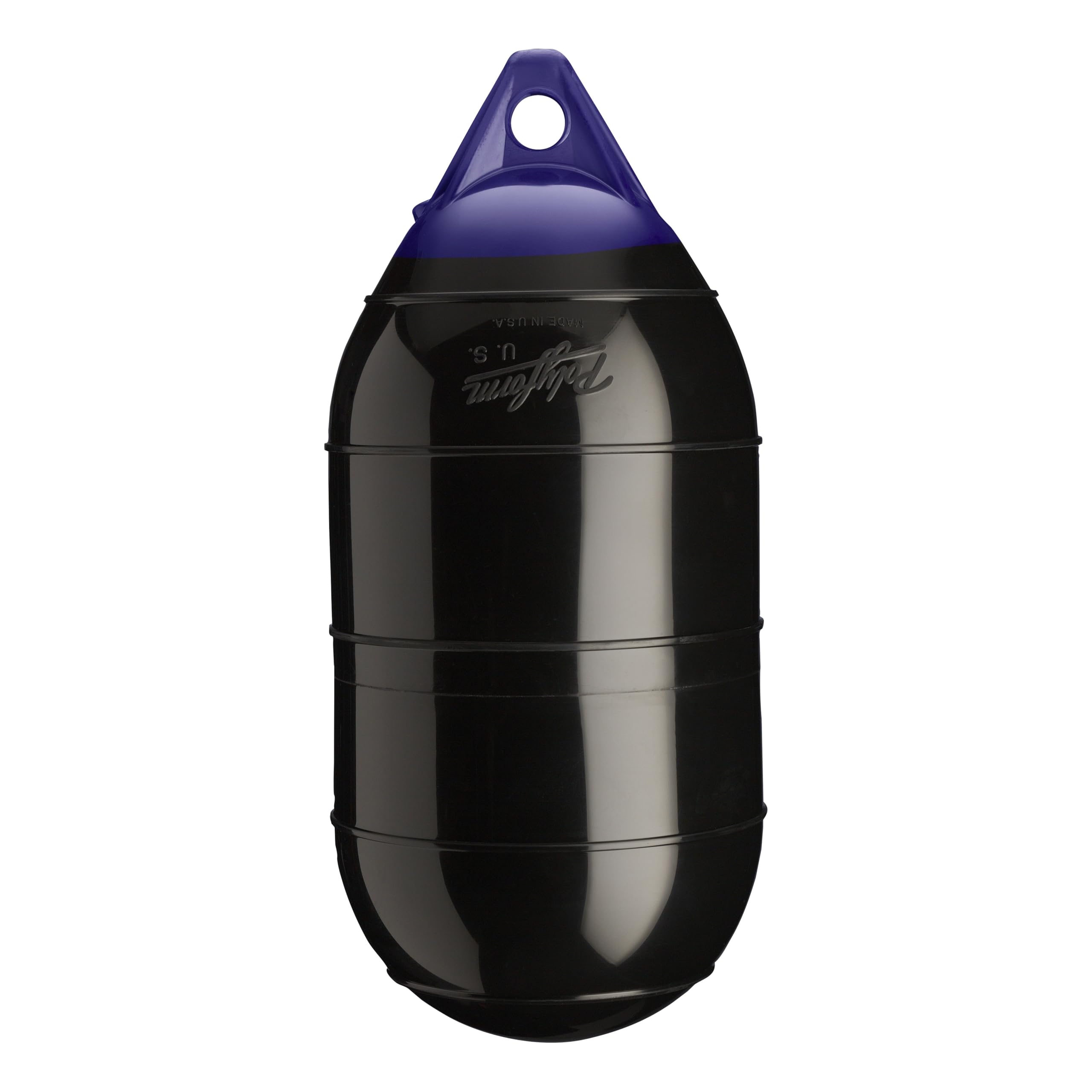Polyform Low Drag Buoy LD-1 Standard Blue Ropehold - Black Series
