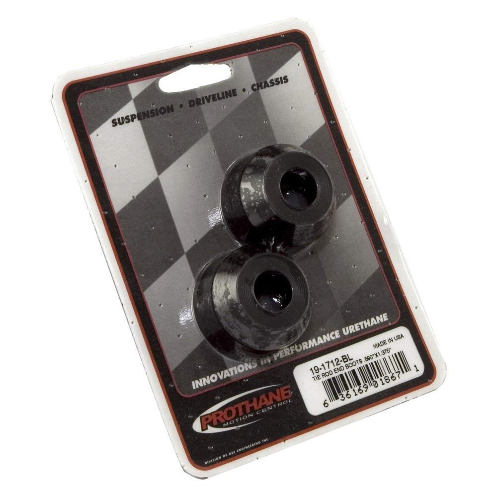 Steering Tie Rod End Dust Boot Kit, Rugged Ridge | Black | 19-1712BL | Fits 1946-2006 Willys, Jeep CJ & Wrangler YJ/TJ