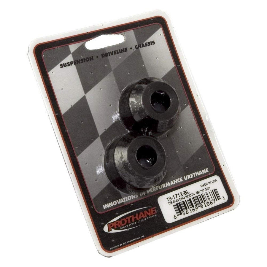 Steering Tie Rod End Dust Boot Kit, Rugged Ridge | Black | 19-1712BL | Fits 1946-2006 Willys, Jeep CJ & Wrangler YJ/TJ