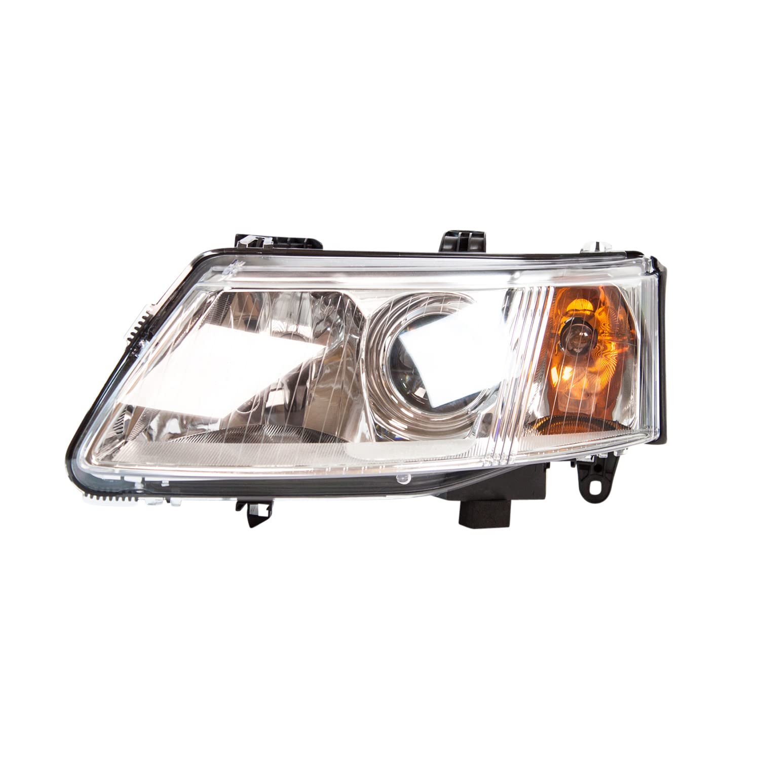 Left TYC Headlight Assembly Compatible with 2003-2007 Saab 9-3