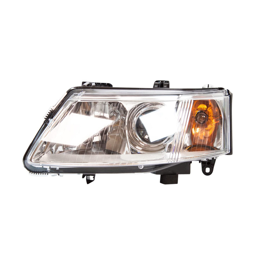 Left TYC Headlight Assembly Compatible with 2003-2007 Saab 9-3