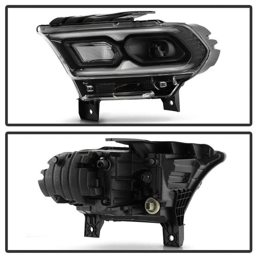 Dodge Durango Spyder (POE) 21-23 w/Halogen Signal LED Headlight - OE Black Left