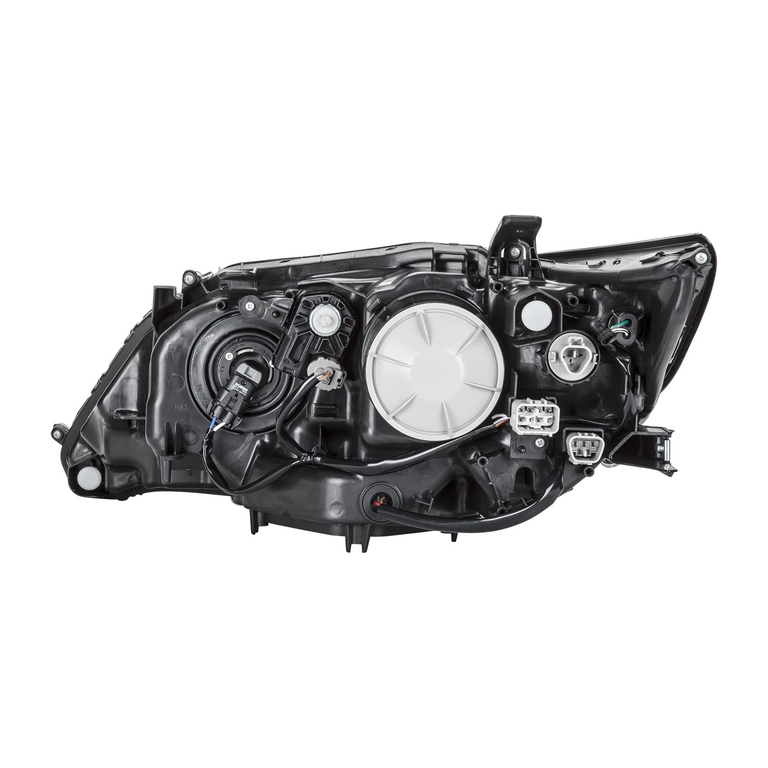 Right TYC Headlight Assembly Compatible with 2013-2015 Lexus ES350