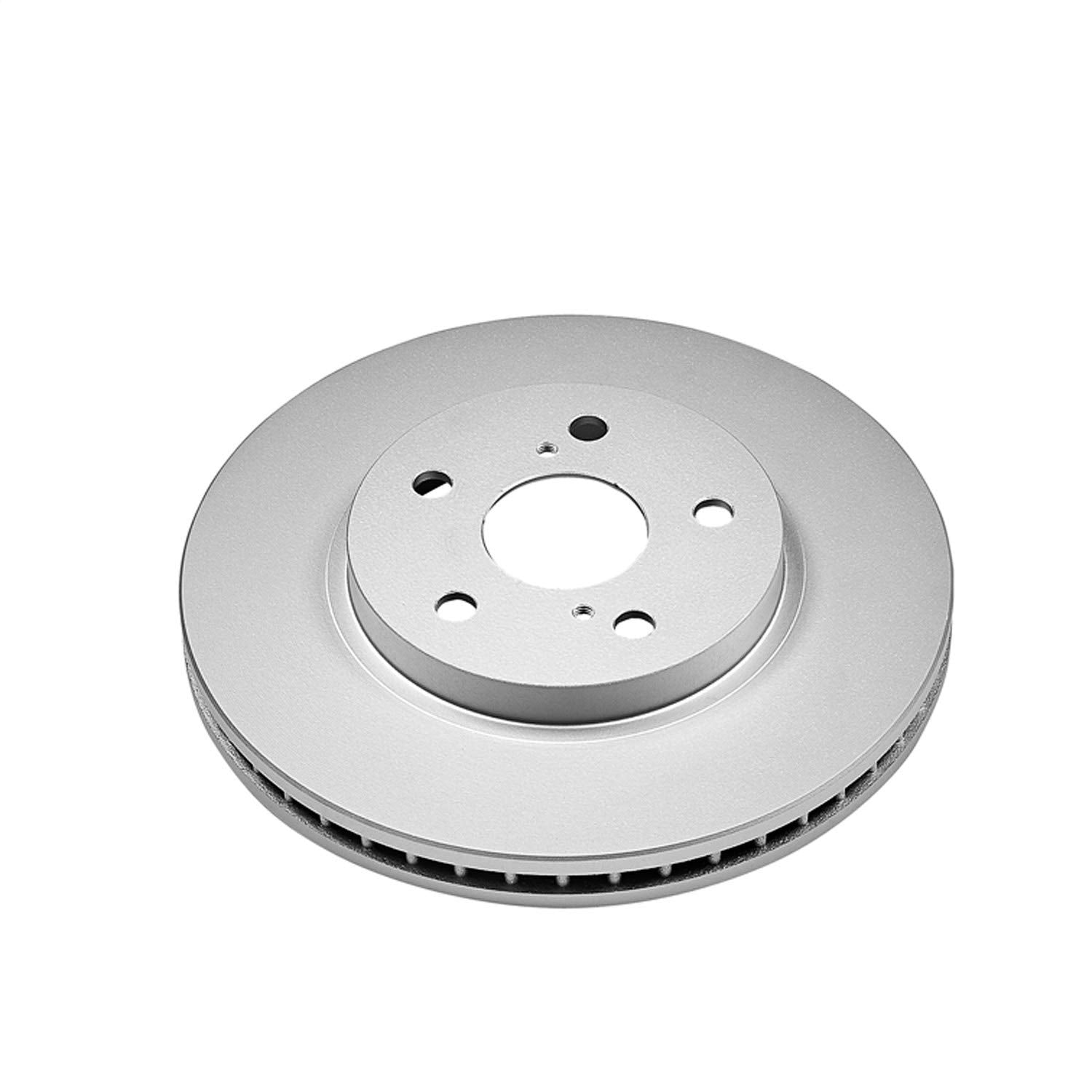 Power Stop Front JBR972EVC Geomet Coated Brake Rotor For Lexus IS250 2006-2015, Toyota Avalon 2005-2007, Toyota Camry 2002-2006, Toyota Sienna 2004-2010, Toyota Solara 2004-2008 [Model Specific]