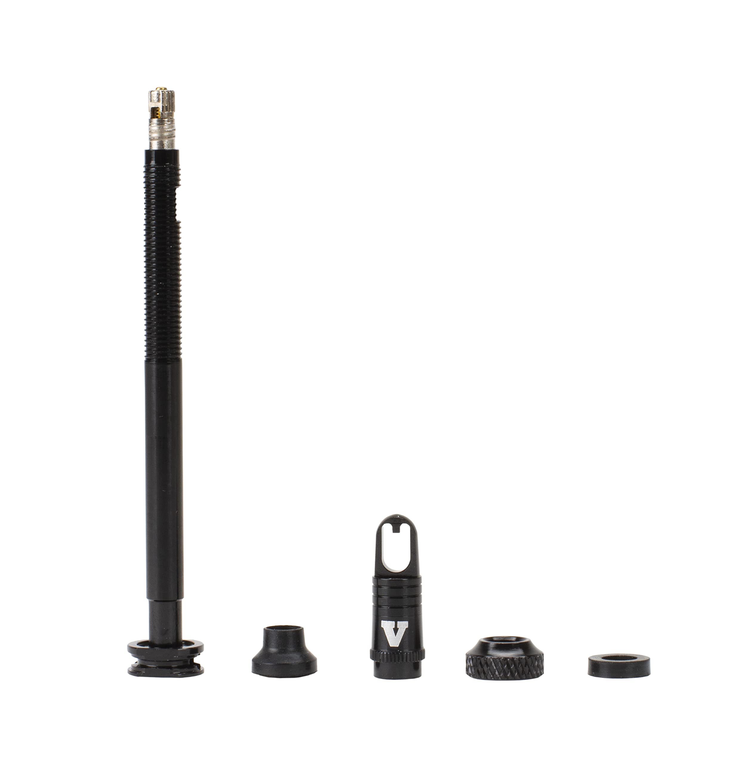 Black TLC 80mm Tubeless Valve Stem