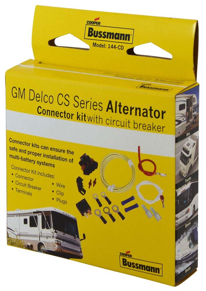 Delco CS Series Alternator Connector Kit Bussmann (RB-GM-KIT) for GM