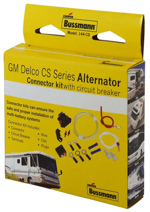Delco CS Series Alternator Connector Kit Bussmann (RB-GM-KIT) for GM