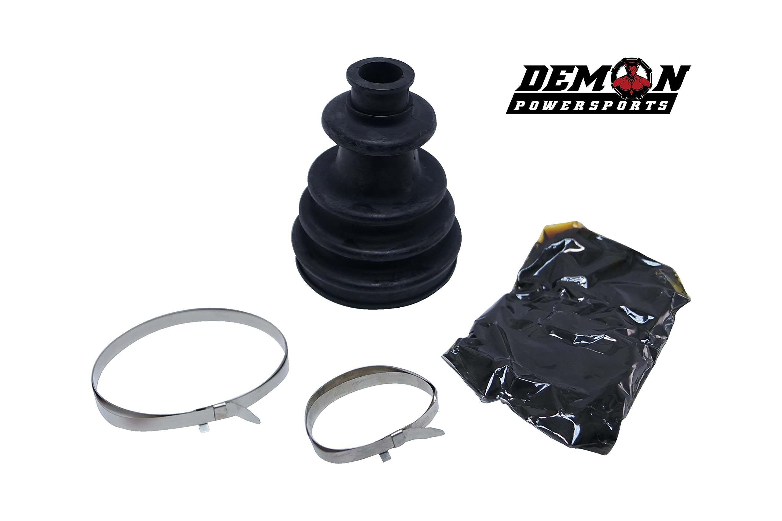 Demon Powersports Rear Left Inner/Outer, Rear Right Inner/Outer, Heavy Duty Boot Kit Front Left Inner/Outer Polaris/Yamaha/Can-Am/Kawasaki/Arctic Cat/Sportsman/Ranger (See Fitments in Description)