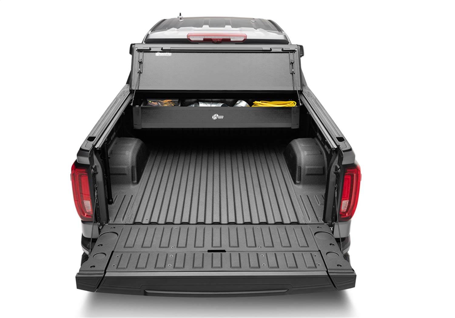 BAK BAKBox 2 Utility Box Fold-Away | 92100 | Fits 1988 - 2013 Chevy/GMC Silverado/Sierra & C/K, 2014 2500/3500HD All Beds , Black